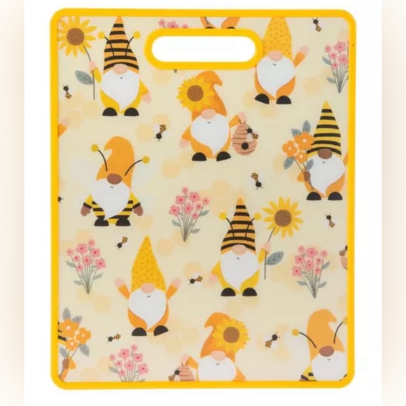 Source Unknown Other - Gnomes & Bees Cutting Board ~ NWT